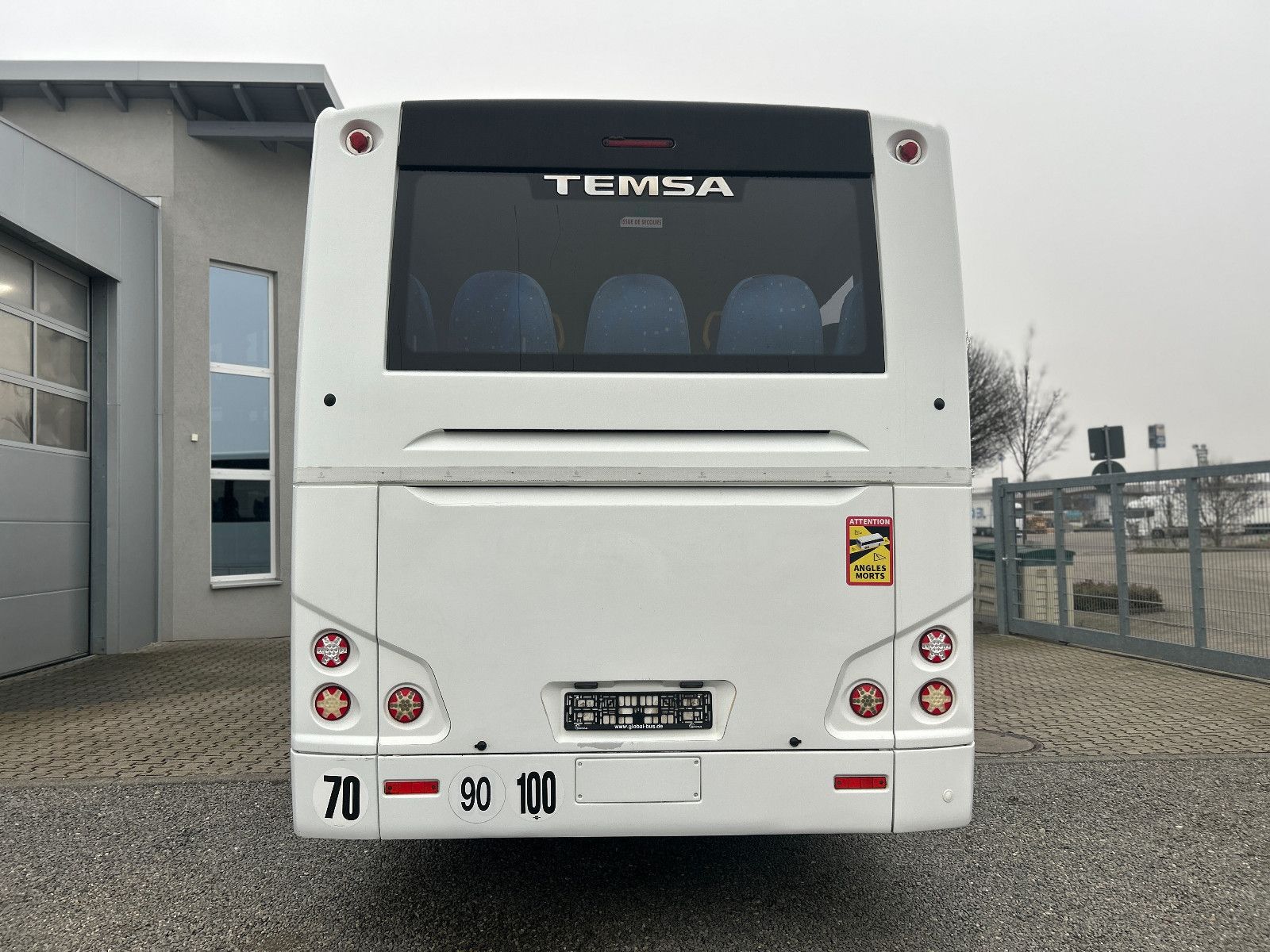 Fahrzeugabbildung Temsa Tourmalin 64 Plätze 12 Stehplätze